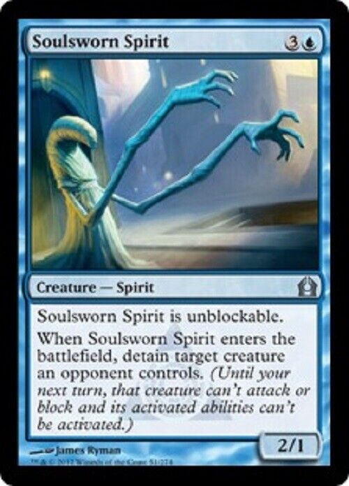 MTG MTG 1x Soulsworn Spirit RTR Return to Ravnica Card Magic The Gathering pauper