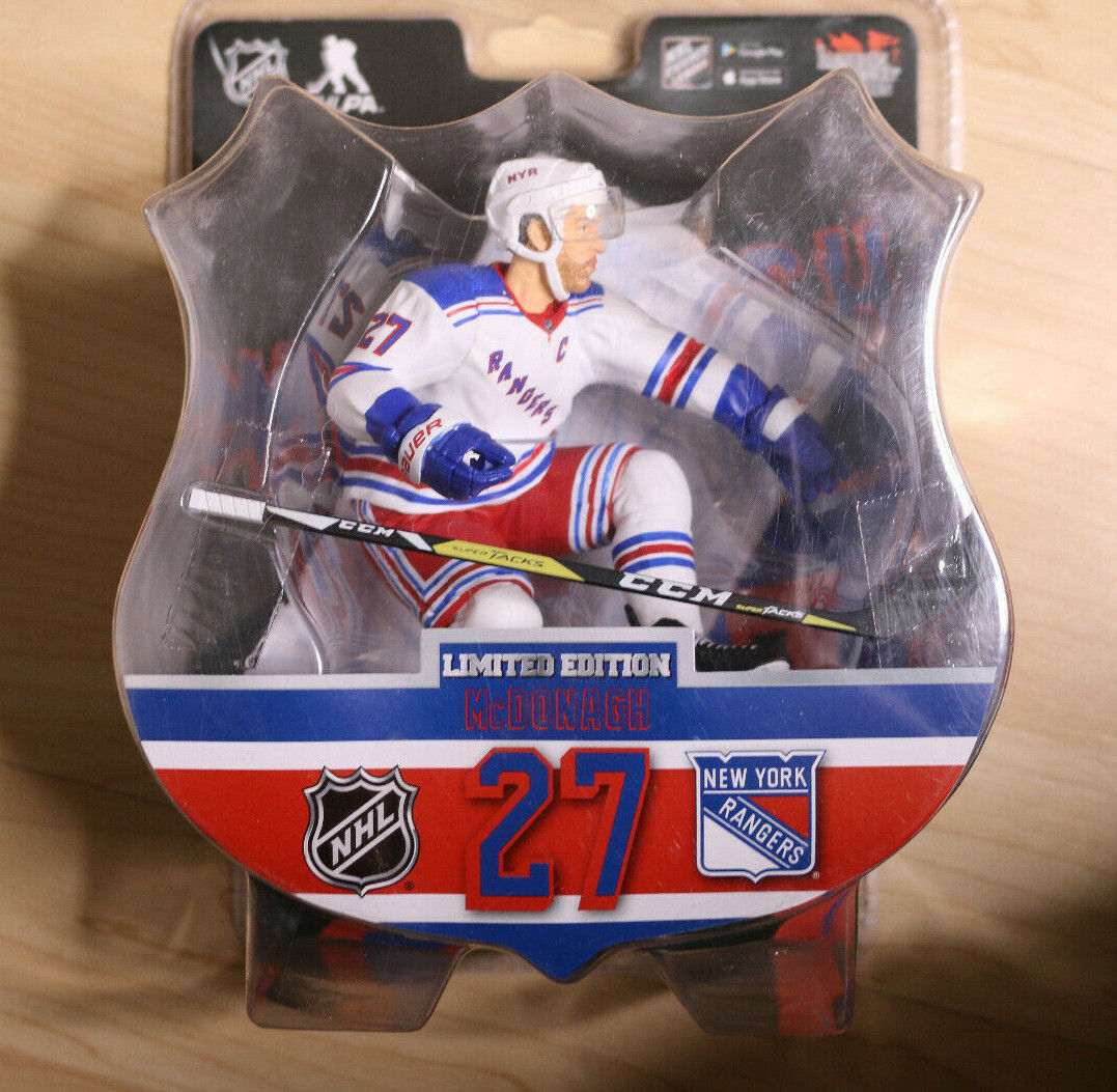 Nhl Figure 6-Inch Ryan Mcdonagh - New York Rangers Action Figure Statue Hockey