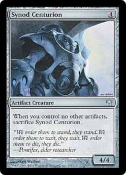 MTG MTG 2x  Synod Centurion 5DN Fifth Dawn  Card Magic The Gathering