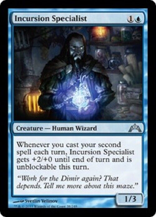 MTG MTG 1x  Incursion Specialist GTC Gatecrash  Card Magic The Gathering pauper