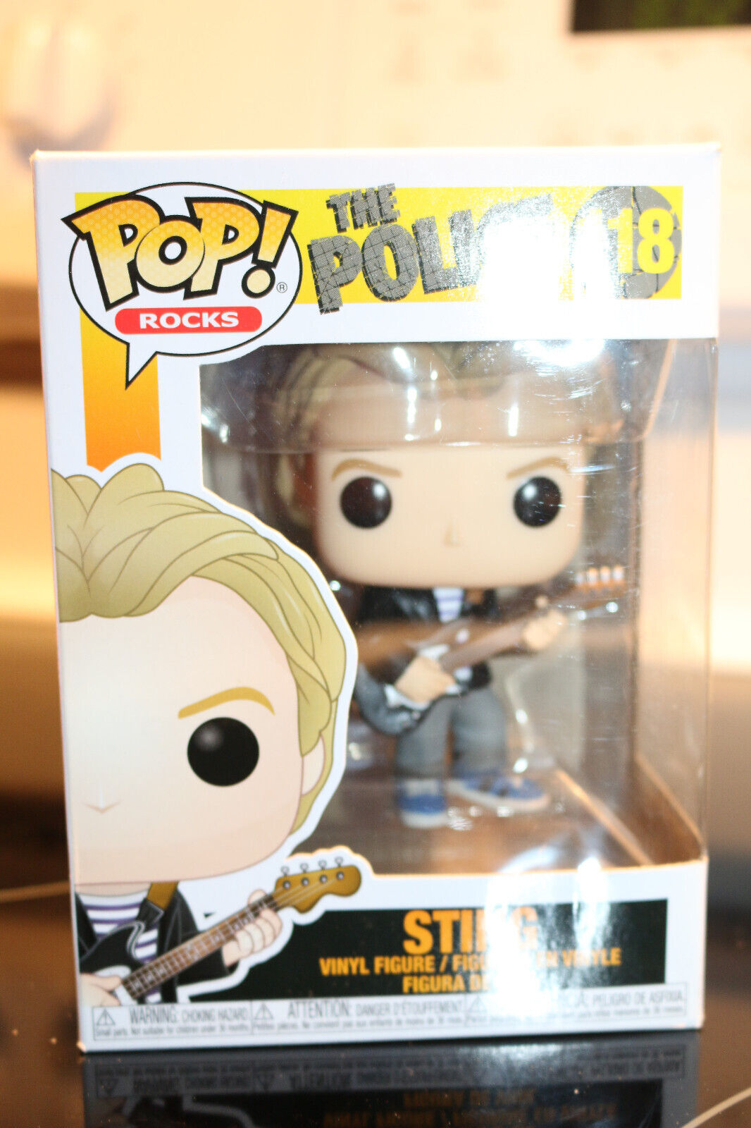 Funko Pop! Rocks - The Police Vinyl Figure - Sting #118 Figure Toy