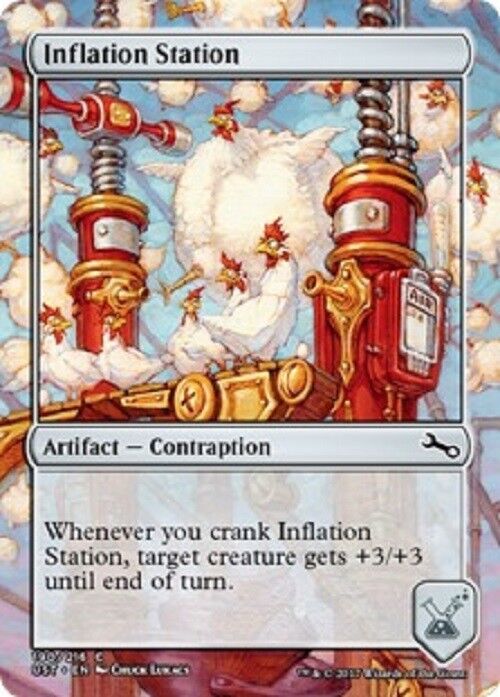 MTG 4x Inflation Station Unstable Cards Magic the Gathering MTG