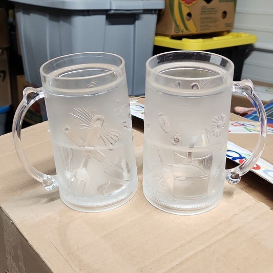 2X Beer Ice Cooler Mugs