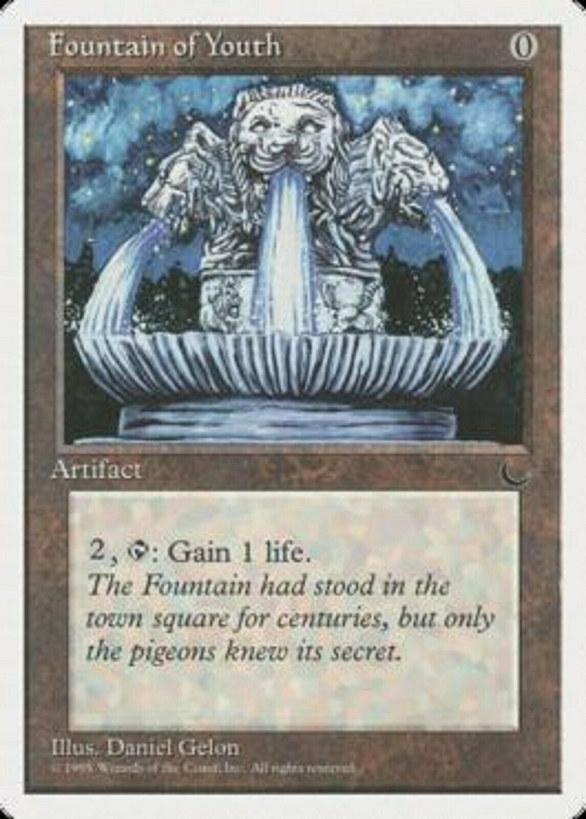 MTG 3x  Fountain of Youth Chronicles MTG Magic the Gathering cards