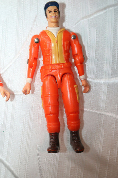 Murdock A-Team The Soldiers Of Fortune 1983 Galoob Action Figures & Backpack