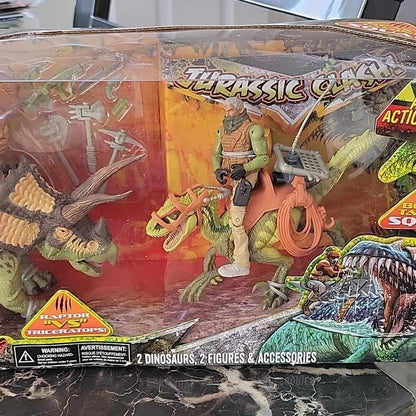 Lanard Toys Beast Taming Squad Jurassic Battle Set. New. Htf. (D)