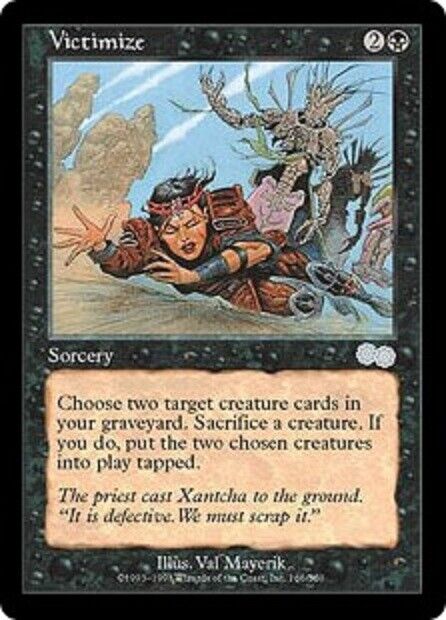 MTG Victimize Urza's Saga MTG Magic the gathering card 1x