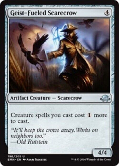 MTG MTG 1x Geist-Fueled Scarecrow Eldritch Moon Card Magic The Gathering Commander