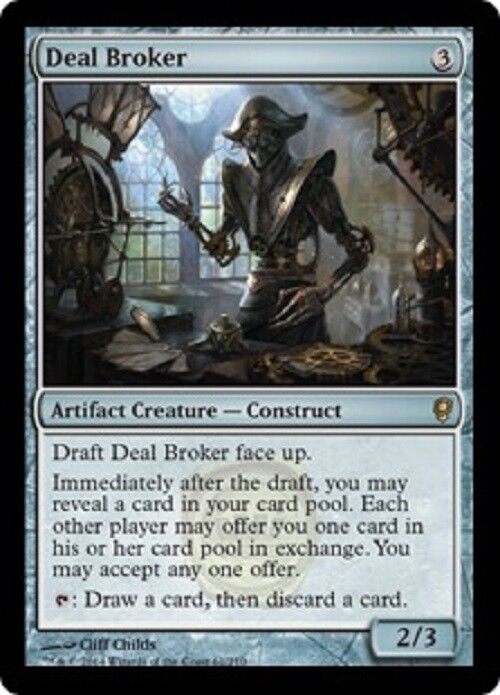 MTG MTG 1x Deal Broker Conspiracy MAGIC The Gathering card