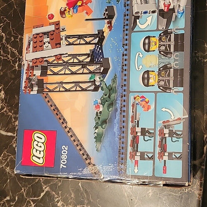 Lego The Lego Movie: 70802 Bad Cop'S Pursuit Complete In Box Instruction Minifig