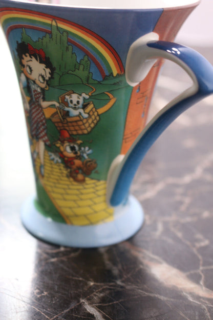 Rainbow Christmas Gift Betty Boop Mug Cup De Voyage En Céramique Blanc Ceramic