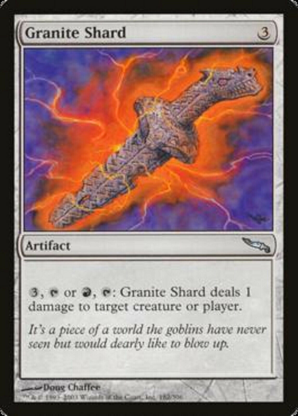 MTG MTG 1x  Granite Shard Mirrodin Magic the Gathering cards