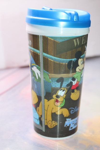 Walt Disney Park Travel Mug Resort Rapid Fill Refillable Bleu Version Cup Tea #1