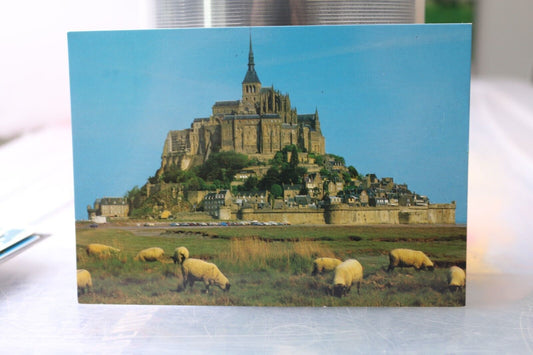 Vintage Post Card 28 - Le Mont-Saint-Michel Manche Les Moutons De Près Salés