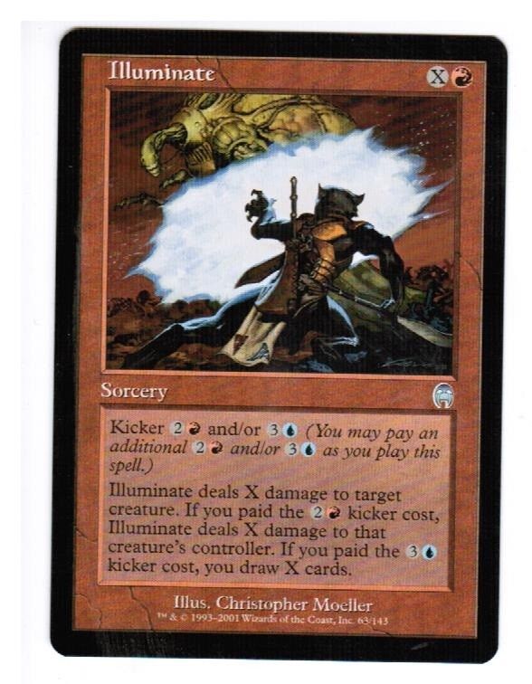 MTG 1x Illuminate Apocalypse MTG NM Magic the Gathering Commander Pauper