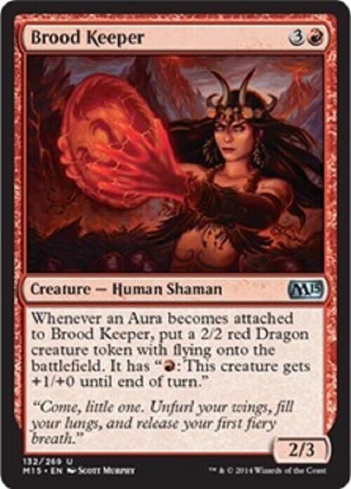 MTG MTG 1x  Brood Keeper M15 Magic 2015 Core Set  Card Magic The Gathering