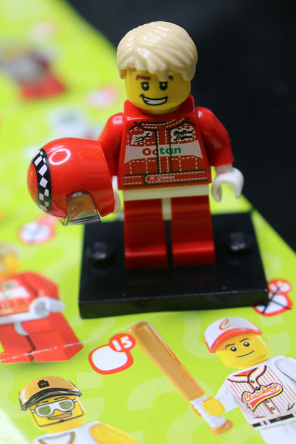 Lego Minifig Figure 8803 Series 3 No. 11 Race Driver