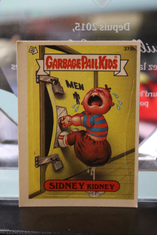 Garbage Pail Kids Sticker Sidney Kidney 379B Topps Trading Card 1987 B87 #1