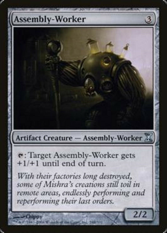 MTG MTG 1x  Assembly-Worker Time Spiral card Magic the Gathering