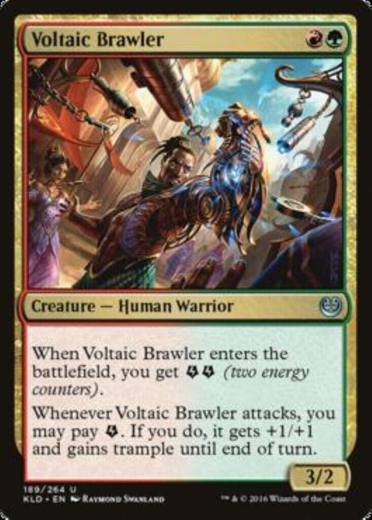 MTG MTG 1x  Voltaic Brawler Kaladesh Card Magic The Gathering