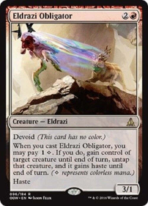 MTG MTG 1x Eldrazi Obligator Oath of the Gatewatch The Gathering card