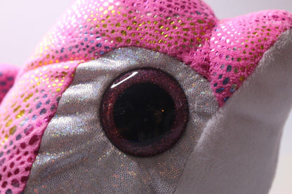 Ty Beanie Boos Sparkles The Dolphin 6"/15Cm Soft Plush Toy Teddy Cuddly