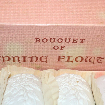 Lot 6 Rare Montréal Canada Siward'S Bouquet Of Spring Flowers Vintage Soap 1960S