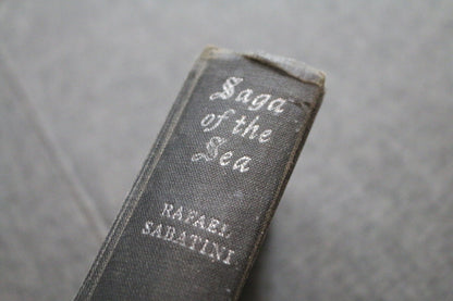 Saga Of The Sea Rafael Sabatini Hutchinson Hardcover Antique Book Vintage