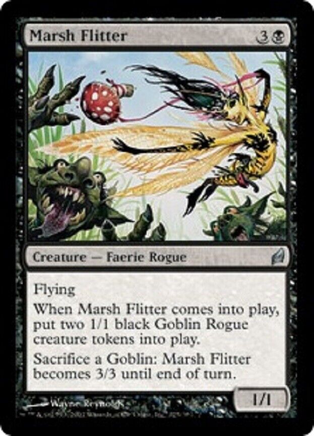 MTG MTG 1x Marsh Flitter Lorwyn Faerie rogue Card Magic The Gathering