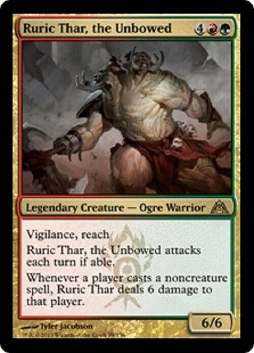 MTG MTG 1x Ruric Thar, the Unbowed Dragon's Maze Card Magic The Gathering