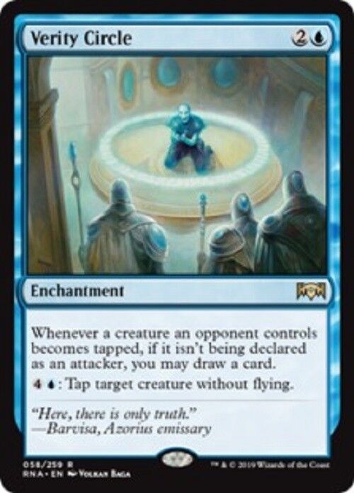 MTG 1x Verity Circle Ravnica Allegiance Unplayed NM Card