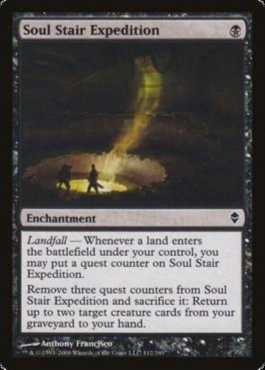 MTG 1x MTG Soul Stair Expedition Zendikar card Magic the Gathering card