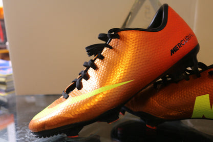 Nike Mecurial Vapor Ix Football Boots Soccer Rare Us7 Uk6 Eu40 Sunset Orangeopen