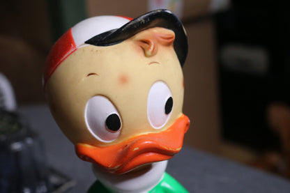 Vintage 1962 Walt Disney Productions Rare Louis Rubber Squeaky Toy Duck Tales