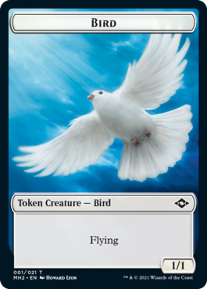 MTG MTG 4x Bird Tokken Modern Horizons 2 001/021card Magic The Gathering