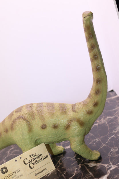 1988 The Carnegie Safari Ltd Diplodocus Weighted Dinosaur Figure W/ Tag