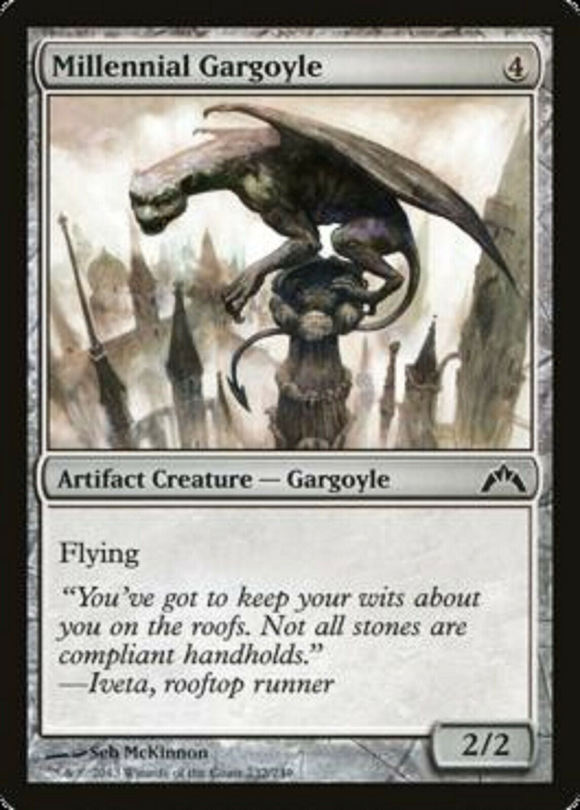 MTG MTG 4x   Millennial Gargoyle Gatecrash  Magic the Gathering cards