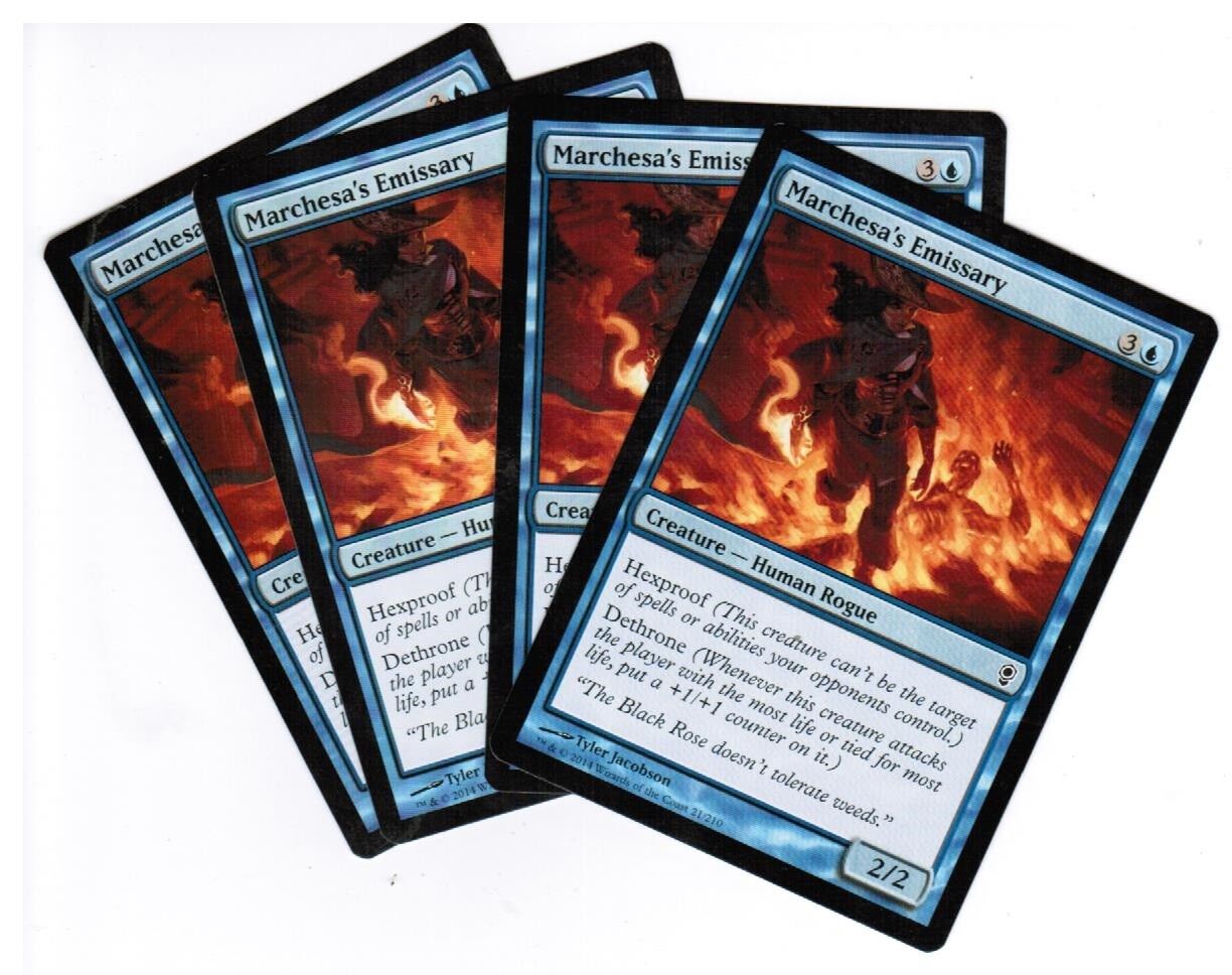 MTG MTG Marchesa's Emissary Conspiracy X4 4x Magic the GAthering