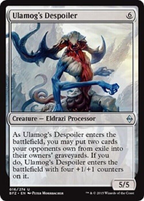 MTG MTG 1x   Ulamog's Despoiler BFZ Battle for Zendikar   Card Magic The Gathering