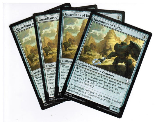 MTG MTG Guardians of Koilos  X4 4x Magic the GAthering cards