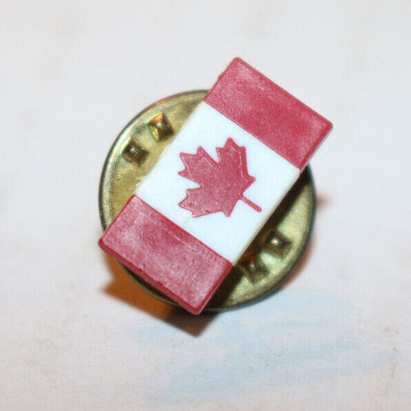 4X Vintage Canadian Flag Lapel Pin Travel Country Enamel Mapel Leaf — Mini