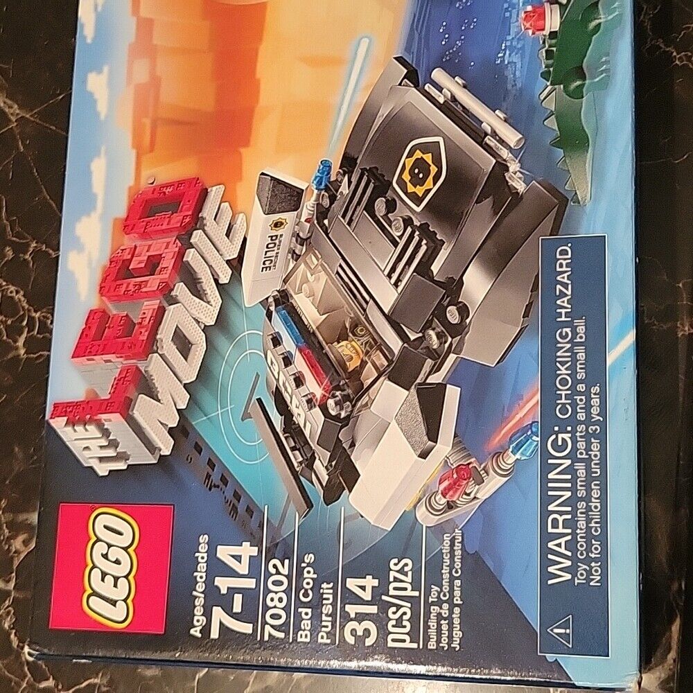Lego The Lego Movie 70802 Bad Cop S Pursuit Complete In Box Instructi Omniphustoys