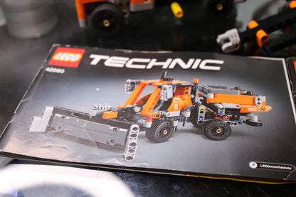 Lego Technic Roadwork Crew 42060  With Instructions