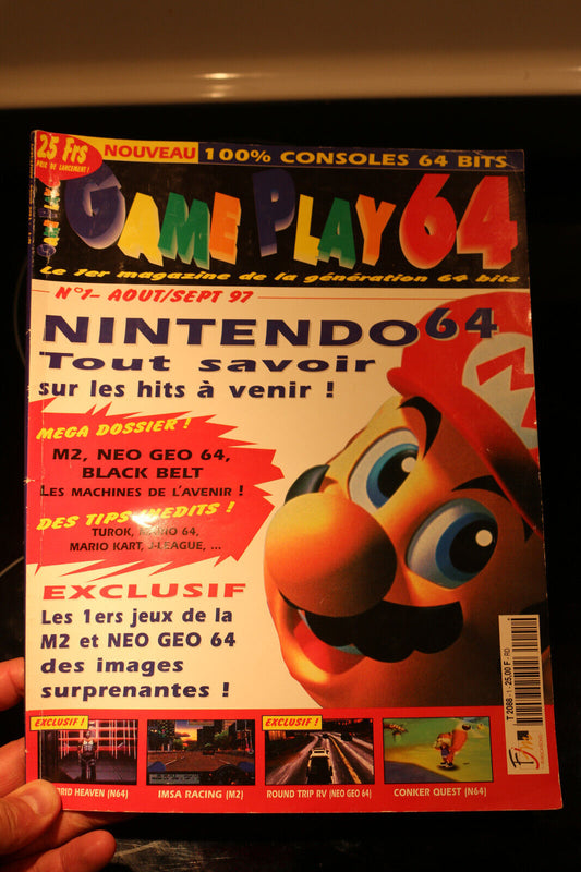 Magazine Nintendo 64 Game Play 64 Jeux Video Consoles Game Boy Play Station #1