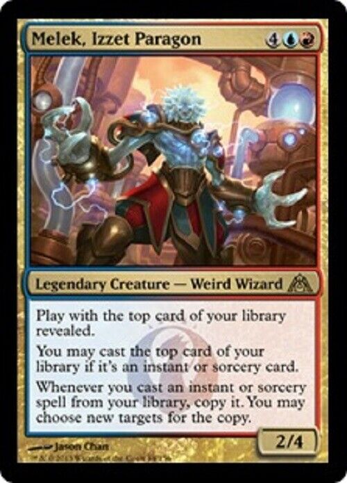 MTG 1x Melek, Izzet Paragon Dragon's Maze Card MTG Magic the Gathering Commander