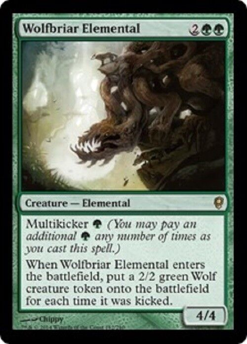 MTG 1x Wolfbriar Elemental Conspiracy Mtg Magic The Gathering Card Commander