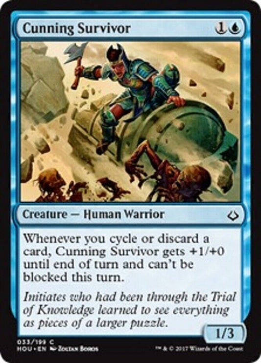 MTG MTG 4x  Cunning Survivor  Hour of Devastation cards Magic The Gathering