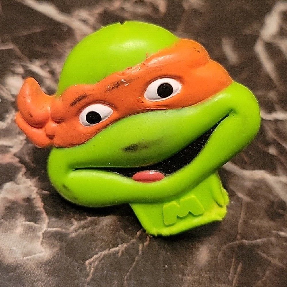 1990 Teenage Mutant Ninja Turtles Tmnt 'Michaengelo Nabisco Cereal Premium Ring!