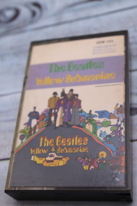 The Beatles Yellow Submarine Audio Cassette 1969 Capitol Paper Box Only