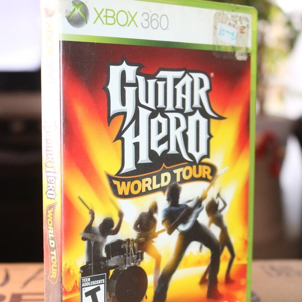 Guitar Hero World Tour Xbox 360 Video Game No Manual